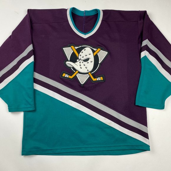 CCM Other - Vintage 90s Anaheim Mighty Ducks CCM Hockey Jersey Mens Medium NHL